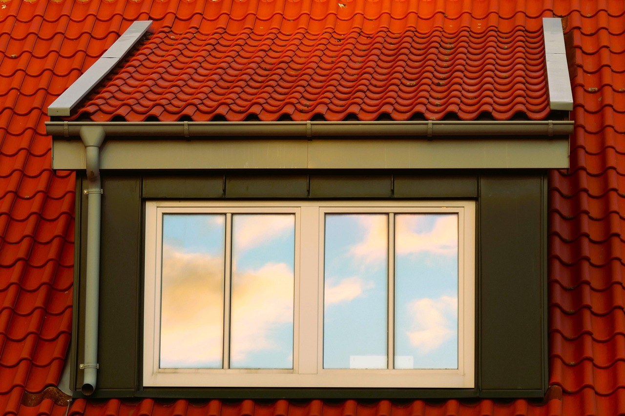 Fenêtre de toit installée sur une maison